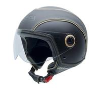 NZI Celebrities Motorcycle Helmet, Black Matte, 59