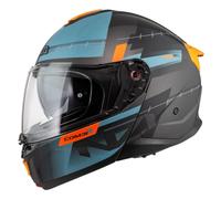 NZI NZI - Helmet Combi 3 Duo Metric Anthracite / Blue / Orange XS