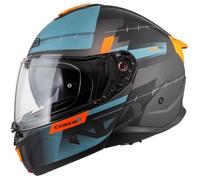 NZI NZI - Helmet Combi 3 Duo Metric Anthracite / Blue / Orange XL
