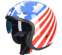 NZI ROLLING DUO MARDI GRAS jet helmet blue-red-white S.
