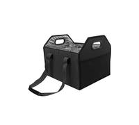 NZII 600D Waterproof Oxford fabric Wine Carrier Bag Accessory Sets Wine Cooler Bag Dual Bottle Wine Carrier Tote Portable Wine Case, Insulated (1, Black)