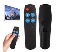 Nzkeuf Big Button TV Remote Control for Elderly Seniors, Extra Large 7- Key Universal Learning Remote, Jumbo Key, Dementia Friendly Gift, Compatible with Major Brands like Samsung LG Sony Sharp
