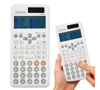 Nzkeuf FC-991ES PLUS 2nd Scientific Calculator with 10+2 Display, 417-Function Calculator for High-Precise Calculate/Exam, Ideal Tool for Student, Scientist, Engineer and Professionals (White)
