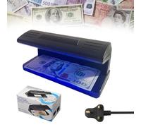 Nzkeuf Note Checker UV Light, Counterfeit Money Detector, Money Checker Machine, UK Plug Checks Notes, Machine for All Businesses Individuals, Easily Spots Fake-Money