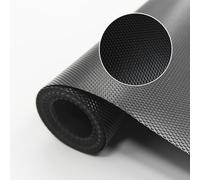 NZNSML Kitchen Drawer Liners 30 x 300 cm Shelf Non Slip Drawer Liners EVA Lining Paper Non Adhesive Waterproof Oil-Proof Washable for Kitchen Cupboards Cabinets Fridge Shelves Black