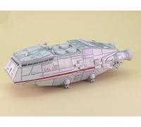 NZPOST 1:120 Scale Battlestar Galactica Colonial Shuttle DIY Handcraft Paper Model Kit(Unassembled Kit)