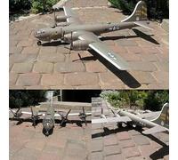 NZPOST 1:47 Boeing B-29 SuperFortress Bomber Bombardment Aircraft Paper Model Kit (Unassembled Kit)