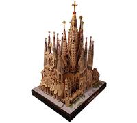 NZPOST Holy Family Gaudi Barcelona Sagrada Família Handcraft DIY Card Paper Model Kit(Unassembled Kit)