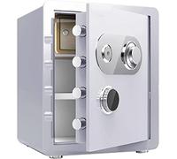 NZPOST Safe Strongbox Fireproof watertight Safe Household Anti-Theft Storage Box with Small Private Door is