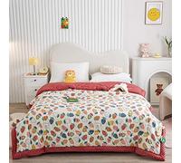NZPOST Single Duvet Throw for Sofas Large King Size Bedding Quilt Blanket Cover Mother's (J 200X230cm(3.1kg))