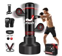 NZQXJXZ Upgraded Heavy Punching Bag for Adults, 70”Free Standing Boxing Bag