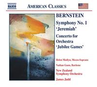 Nzso:Judd - BERNSTEIN: Symphony No. 1 / Concerto for Orchestra