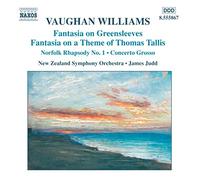 Nzso:Judd - VAUGHAN WILLIAMS: Fantasias / Norfolk Rhapsody / In the Fen Country / Concerto Grosso