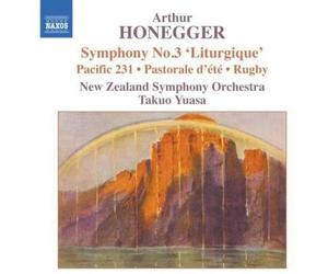 Nzso:Yuasa - Honegger: Symphony 3, Rugby, Mouvement Symphonique, Pacific 231, Calme