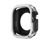 NZVCQVPU 2 in 1 Case for Series 8/7/SE/6/5/4 Ultra 41mm 45mm 40mm 44mm 49mm TPU PC Shockproof Protector Bumper for iwatch