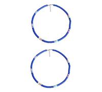 NZVCQVPU 2pcs White Beaded