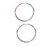 NZVCQVPU 2pcs White Beaded