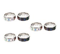 NZVCQVPU 3sets Rainbow Pride Men Women Comfortable and with Chic Special Occasions 2pcs*3