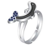 NZVCQVPU Aura Hug Charms Spinner Acupressure Mood The Dolphin Men Temperature Change Alloy