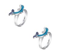 NZVCQVPU Aura Hug Charms Spinner Acupressure Mood The Dolphin Men Temperature Change Alloy