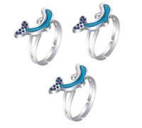 NZVCQVPU Aura Hug Charms Spinner Acupressure Mood The Dolphin Men Temperature Change Alloy