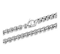 NZVCQVPU Chains, Rock Belcher Stainless Steel Wedding Gifts for Him