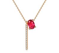 NZVCQVPU Charm, Zircon Rose Elongated Cable Cubic Zirconia Oval Strip Cubic Zirconia Design Promise 400mm