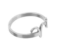 NZVCQVPU Constellation Jewellery Triple Constellat Stoppers Celestial Women Mom Accessories Moon Star Trinket Band Stainless Steel Silver