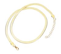 NZVCQVPU de huesos de serpiente para mujeres Cadena de clavículas minimalistas presentes para aniversarios de bodas y ocasiones especiales mejoran los escotes