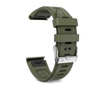 NZVCQVPU For Fenix 7S Plus Band Silicone Sport Watch Bands For Fenix 5S/Fenix 7S/Fenix 6S/Fenix 6S Pro/D2 Delta S Smart Watch Band Silver Buckle