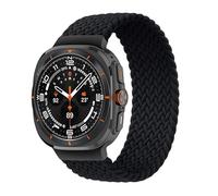 NZVCQVPU For Galaxy watch Ultra Strap 47mm Accessories Sport Nylon Braided solo loop correa bracelet Galaxy watch 7 Ultra band