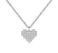 NZVCQVPU for Women, Wife Zirconia 45X1cm Oval Link Chain Lobster Claw Clasp for Her Wife