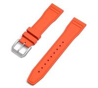 NZVCQVPU Grade Fluororubber FKM 20mm 21mm 22mm Watch Strap Diving Waterproof Quick Release Watchbands