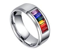 NZVCQVPU Lesbian Pride Rainbow Flag Titanium Waterproof Trend