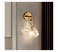 NZVCQVPU Light Nordic Glass Lamp Beside Bedroom Bathroom Mirror Light Style LED Sconces Vintage Lighting Luminaire
