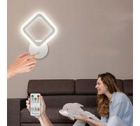 NZVCQVPU Living Room Sconce 12W Rechargeable LED Light, Dimmable Indoor Light Connection USB Rechargeable Light,C