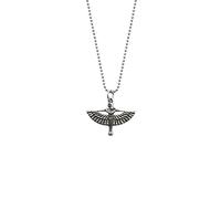 NZVCQVPU Lucky Necklace, Necklaces Sterling Bead Sterling Angel Design Promise Necklace for Men and Women