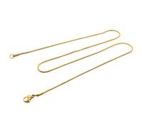 NZVCQVPU Necklace Chains for Men, Stainless Steel Necklace for Women Snake Chain Necklace 15.4-24 inch