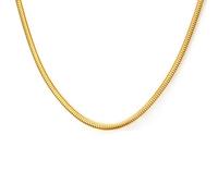 NZVCQVPU Necklace Chains for Men, Stainless Steel Necklace for Women Snake Chain Necklace 15.4-24 inch