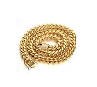 NZVCQVPU Necklace, for Curb Hidden-Safety-Clasp Modern Accessories Jewelry Gifts for Boyfriend