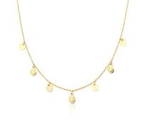 NZVCQVPU Necklaces 925 en Thin Chain Cute Face Pendant Necklace Ladies Fashion Elegant Party Necklace Women's Pendants
