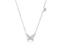 NZVCQVPU Necklaces Necklace Big Butterfly Small Butterfly Pendant Long Chain Necklace Ladies Fashion Elegant Necklace Women's Pendants