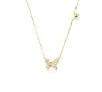 NZVCQVPU Necklaces Necklace Big Butterfly Small Butterfly Pendant Long Chain Necklace Ladies Fashion Elegant Necklace Women's Pendants
