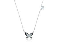 NZVCQVPU Necklaces Necklace Big Butterfly Small Butterfly Pendant Long Chain Necklace Ladies Fashion Elegant Necklace Women's Pendants