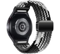 NZVCQVPU No Gaps Braided Band For Galaxy Watch 7 6 5 4 44mm 40mm/5 pro bracelet For Galaxy watch6 watch4 classic 47 43 strap