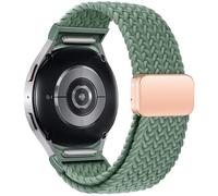 NZVCQVPU No Gaps Braided Band For Galaxy Watch 7 6 5 4 44mm 40mm/5 pro bracelet For Galaxy watch6 watch4 classic 47 43 strap