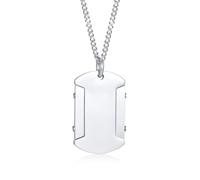 NZVCQVPU Pendant Necklace for Women, Hip Hop Necklace for Men Stainless Steel Dog Tag Pendant with 24 inch Chain
