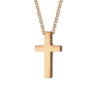 NZVCQVPU Pendant Necklace for Women Stainless Steel, Rapper Necklace for Men Fashion Cross Pendant