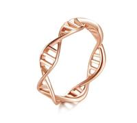 NZVCQVPU Spiral Rose Simple Ring Ring Valentine's Day Holiday Wedding Luxury Gift