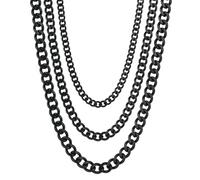 NZVCQVPU Stainless Steel Necklace Chain for Women, Mens Necklaces Fashion Curb Chain Necklace 18-28 inch